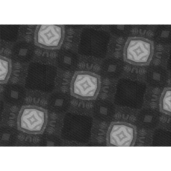 Ahgly Company Machine Washable Indoor Rectangle Transitional Ash Gray Area Rugs, 5' x 8'
