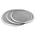 thumbnail image 6 of Aluminum Alloy Pizza Pan with Holes, 8-14 Inch Commercial Grade Pizza / Baking Screen for Oven Round Pizza Crisper Tray Pizza Baking Tray for Home Restaurant, Seamless, 6 of 9