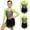 Fluorescent Green, variant on Girls Fringe Leotard Shiny Rhinestone Tassel Latin Dance Dress Cha Cha Competition Dancewear Fluorescent Green 6