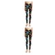 thumbnail image 1 of Minnieouse Dog Pow Pantalones de yoga Estampados de colores Leggings Pantalones largos Parte inferior Sexy Push Up Medias deportivas para gimnasio pata de perro 2Conjunto, 1 of 6
