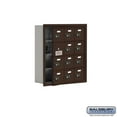 thumbnail image 1 of SalsburyIndustries 19145-12ZRC Cell Phone Storage Locker With Front Access Panel - 4 Door High Unit, Bronze, 1 of 1