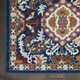 thumbnail image 5 of Nourison Passion Bohemian Blue/Multicolor 5'3" x 7'3" Area Rug, (5x7), 5 of 9