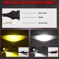 thumbnail image 1 of LED Fog Lights Projector Lens High+Low Beam Fog Lamp, 1 of 5