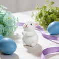 thumbnail image 6 of 1PC Mini Flocked Easter Bunny Decorations, Cute Mini Easter Bunny Figures, Miniature Rabbit for Landscape Ornaments, Party Favors Gifts Home Office Table Decor, 6 of 6