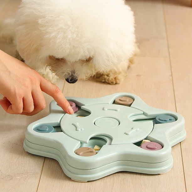 Dog Puzzle Toys Increase IQ Interactive Slow Dispensing Feeding Pet Cat Dog Training Games Slowly Eating NonSlip BowlGreen 2United Kingdom He Qiyong unisex