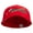 Red, variant on Merry Chirstmas Santa Hat Embroiderd Big Size Stretchable Deluxe Fitted Cap - Red 2XL-3XL