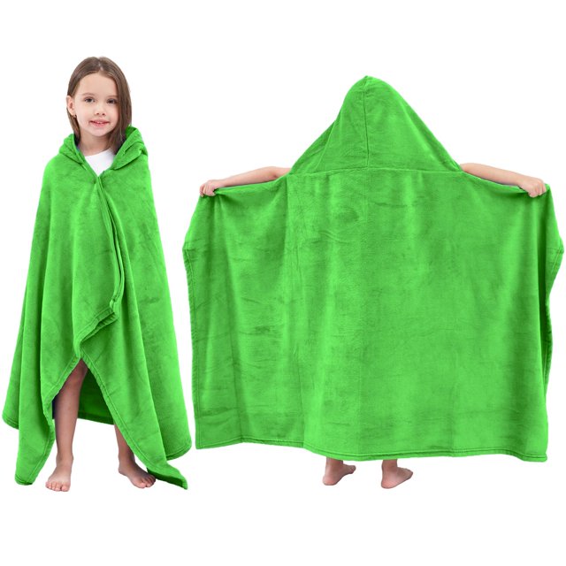 Towel Hiturbo Kids, forro polar con capucha, 127 x 76 cm, suave felpa