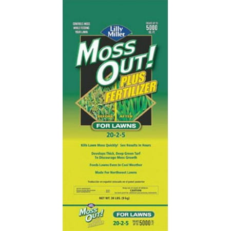 Lilly Miller Moss-Out and Fertilizer, 20 lb.