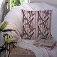 thumbnail image 3 of Watercolor Eiffel Tower and Stripes Fabric Decorative Pillow, 3 of 4