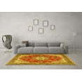 thumbnail image 3 of Ahgly Company Indoor Rectangle Persian Yellow Traditional Area Rugs, 8' x 12', 3 of 4