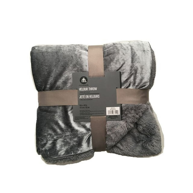 hometrends Velour Throw