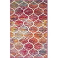 thumbnail image 3 of Unique Loom Trellis Frieze Collection Area Rug - Rounded (2' x 3' Rectangle Multi/Black), 3 of 7