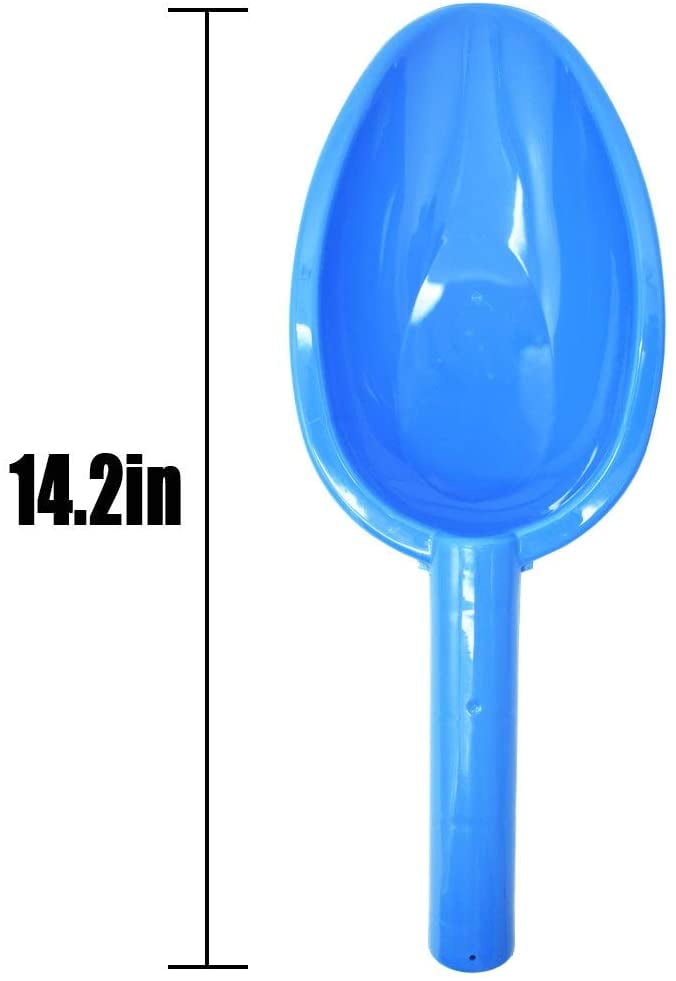 Portable Beach Diggers Sand Scoop Plastic Spade with Stainless Steel Handle Snow Shovels for Children Tomppy Kids Snow Shovel Summer Outdoors Party Accessories 