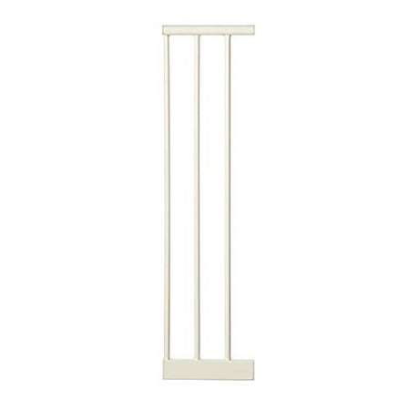 North States 7 inch Extension for Easy-Close Gate White 7" x 29"