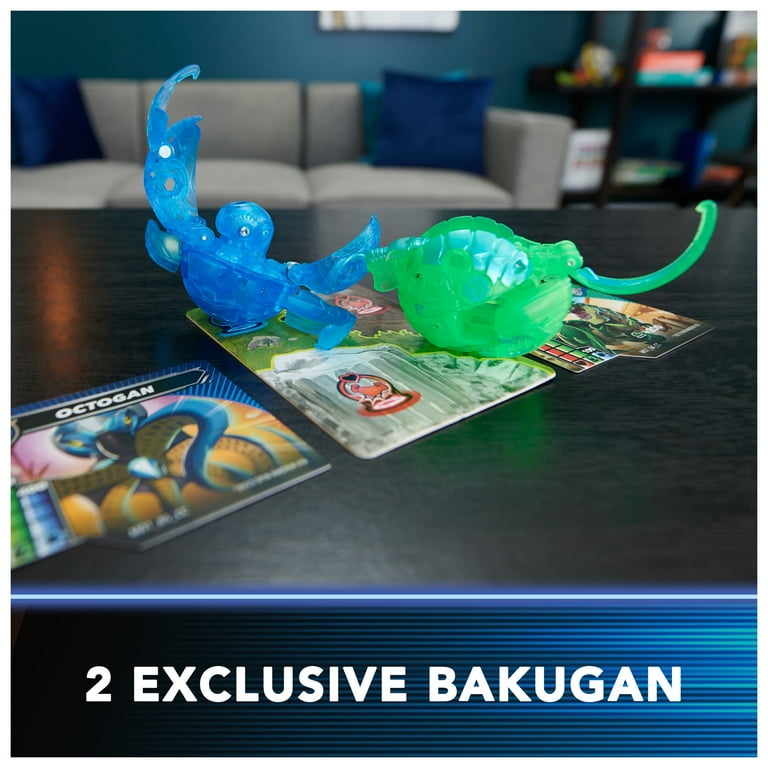 Bakugan Brawl Bros, Customizable 2-Pack Action Figures, Octogan VS