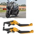 thumbnail image 4 of Brake  Handles, Comfortable Grip 2PCS  Extendable CNC Aluminum Alloy Brake  Levers  For Motorcycle Modification Black,Red,Gold,Blue,Gray,Silver,Orange,Green, 4 of 8