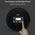 HOTT CD903TF Portable CD Player with Bluetooth FM Transmitter, Personal