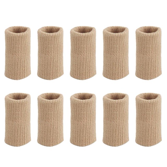 Cómodo deportes al aire libre Finger Joint Guard Protector manga Finger Wrap Bands