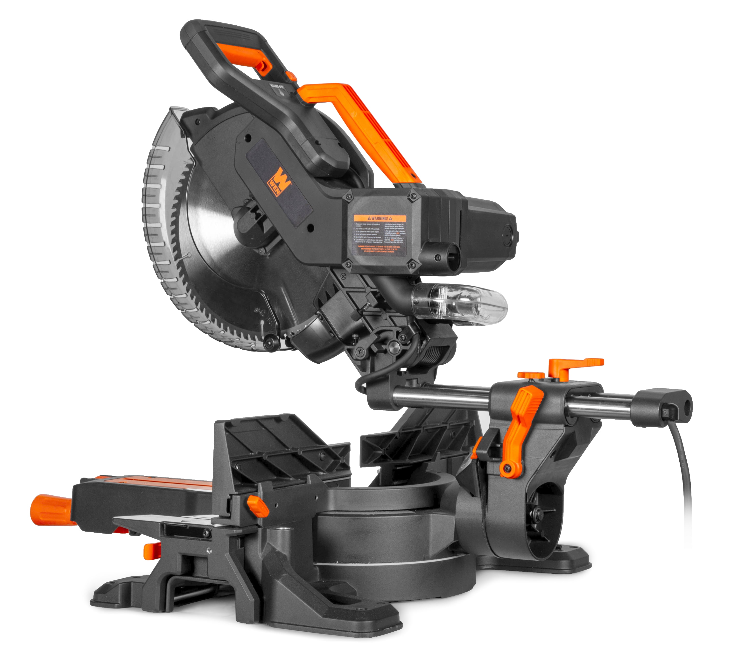 WEN MM1512 15A 12 in. Dual-Bevel Sliding Compound Miter Saw, LED Cutline