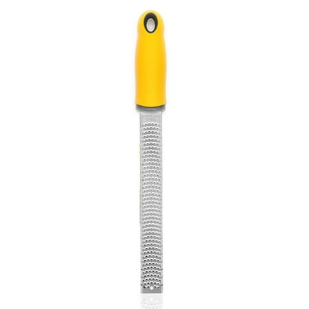 

WANYNG Faucets Stainless Steel Grater Multi-purpose Chocolate Hard Cheeses Nutmeg Spice Steel Multifunction Yellow
