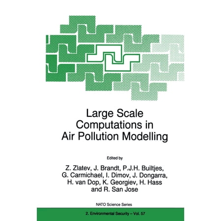 NATO Science Series. Series 2 Environme Large Scale Computations in Air Pollution Modelling Book 57 (Hardcover)