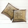 thumbnail image 2 of Ambesonne Antique Throw Pillow Cover 2 Pack, Retro Design Classic Motif, 20", Khaki and Brown, 2 of 6