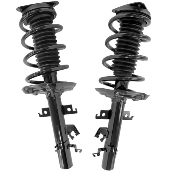 AutoShack Front Complete Strut & Coil Spring | Replacement for 2014-2020 Nissan Rogue 2017-2021 Nissan Rogue Sport | 2-PC