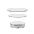 thumbnail image 1 of 3 Speeds Electric Rotating Visualizer 360° Turntable Regulation USB Charge Display Stand For Video Shooting Prop Jewelry Shoes ,Quiet and Smooth, 1 of 7