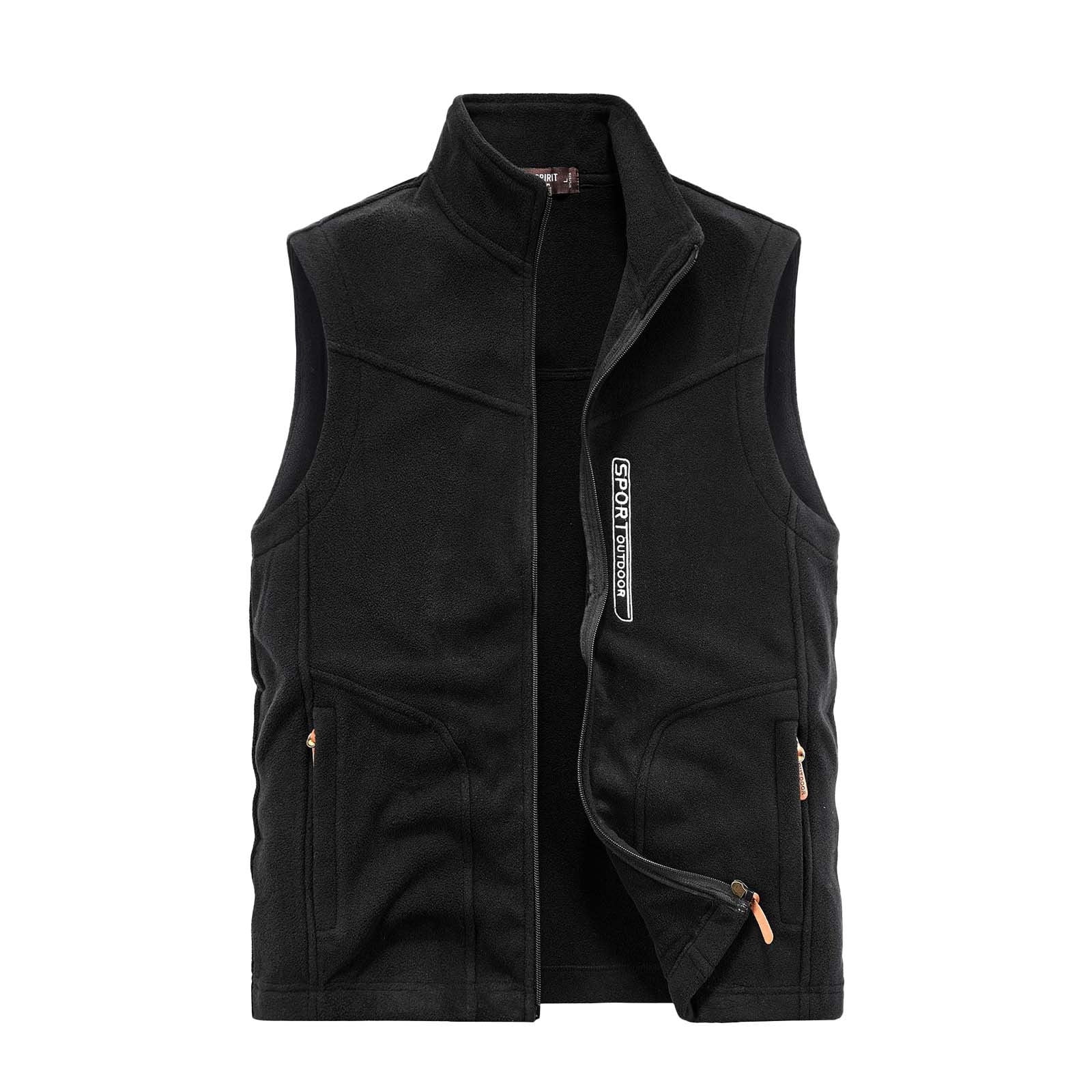 Gibobby Mens Vest Men's Lightweight Ultra Loft Quilted Puffer Vest