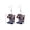 A001- A, variant on Dangle Drop Earrings, Independence Day American Flag Design Jewelry, 1.2X0.1 in 2D Flat Acrylic Cross Earrings, Patriotic Usa Flag Themed Ear Accessories for Women, Lightweight