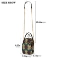 thumbnail image 2 of FORMRS Crossbody Bag for Women Quilted Travel Shoulder Cell Phone Purse with Chain Strap Handbag, Green Tartan Pattern, 2 of 7