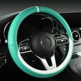 thumbnail image 1 of Chmadoxn Car Steering Wheel Cover Protector Without Inner Ring Non-slip Bottom Cloth General Purpose Handle Set Spelling Color Steering wheel, 1 of 9