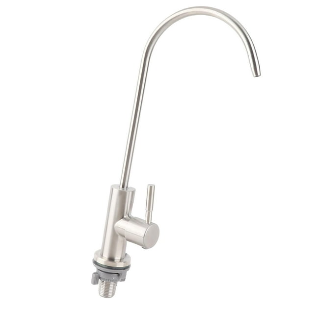 Grifo Purificador de Agua, Redonteado G1/2 Interfaz de Agua Potable Grifo Engrosado A Prueba de Óxido para El Baño