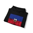 thumbnail image 4 of Haiti Haitian Pride Flag Hoodie, Gifts, Hooded Sweatshirt, 4 of 4