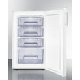 thumbnail image 3 of 20" wide counter height manual defrost all-freezer with lock, for general purpose use, 3 of 3