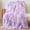 Purple 4O8, variant on Wuztai Multicolor Velvet Throw Blanket, Plush Flannel Blanket for Sofa Couch, Warm Lightweight Blanket for Home