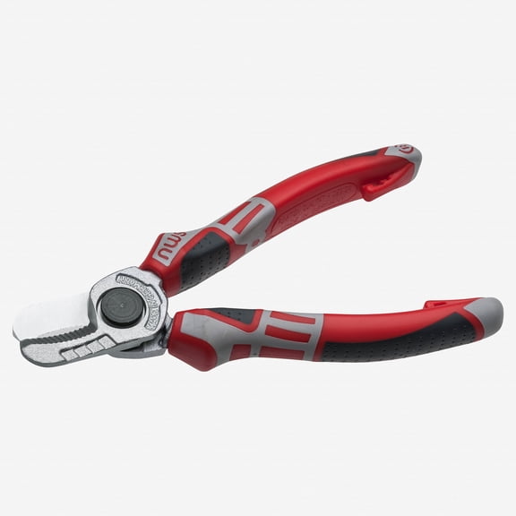 NWS 6.25" Cable Cutter - Matte Chromium - SoftGripp, Tethered Attachment