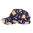 thumbnail image 5 of Fotbe Lavender Flowers Classic Baseball Cap, Adjustable Snapback Hats, Outdoor Baseball Hat for Men and Women Cotton Soft, 5 of 9