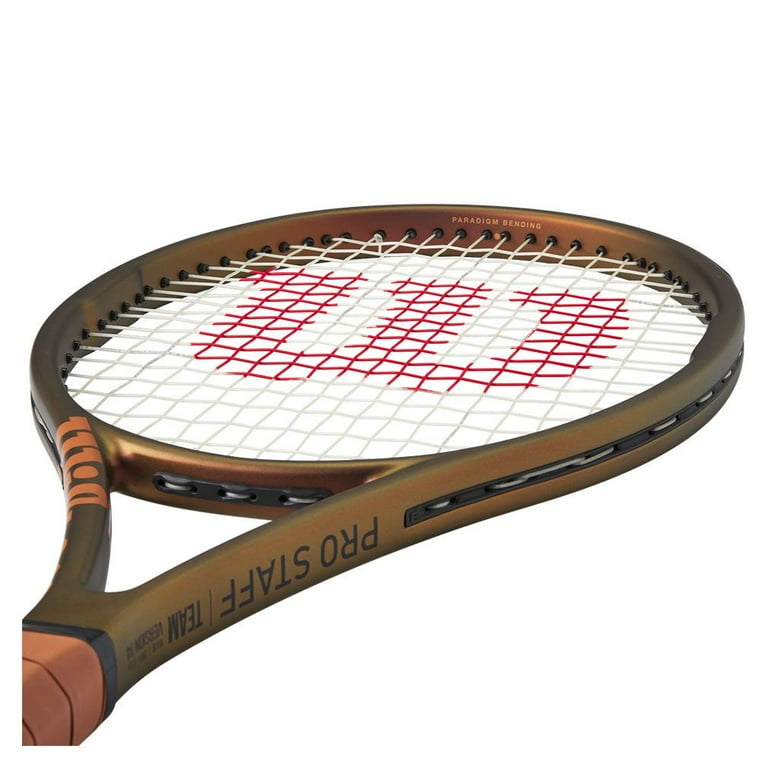 【最終即決価格】WilsonProstaff97V12.0CV G3 新品 Wilson Pro Staff Team v14.0 Prestrung Tennis Racket (4_3/8