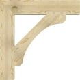thumbnail image 3 of Ekena Millwork 6"W x 34"D x 34"H Legacy Block Rough Sawn Bracket, Douglas Fir, 3 of 4