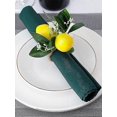 thumbnail image 4 of 12 Imitation Lemon Napkin Buckle Hotel Model Room Napkin Ring, 4 of 5