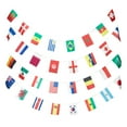 thumbnail image 1 of Bandera de poliéster de 32 países, banderín internacional, 1 of 8