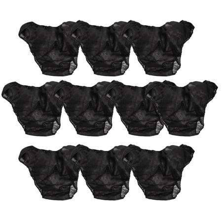 

Frcolor 10Pcs Disposable Briefs Women Briefs Non-Woven Fabric Underwear for Travel Spa