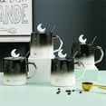 thumbnail image 3 of Farcauo Cute Mug With Lid Star & Moon 3d Cup Gift Funny Coffee Mugs 420 ml/14 oz Tea Cups With Spoon & Coaster Tea Coffee Mug Cute Birthday Gift For Girlfriend Women Girls, 3 of 9