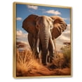 thumbnail image 2 of Designart "African Silent " African Floater Framed Wall Art Print, 2 of 7