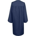 thumbnail image 3 of Misscom Matte Graduation Cap Gown Set with 2025 Tassel for High School and Bachelor Graduation dress robe ,navy,39(4'6" to 4'8" ), 3 of 5