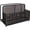 Black Brown, variant on Poolside Float Storage, Outdoor Storage, Patio Poolside Float Storage Basket, Storage Box, PE Rattan Outdoor Pool Caddy with Rolling Wheels for Floaties, Patio, Pool, Beach-Sturdy & Movable,