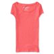 thumbnail image 1 of Aeropostale Solid Core Scoop Camiseta básica para mujer, rosa, grande Aeropostale  Camiseta básica, 1 of 2