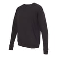 thumbnail image 2 of Bella Canvas Men`s Drop Shoulder Fleece, M, Black, 2 of 3