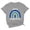 Light Gray, variant on Going Out Tops for Women Hanukkah Graphic Print Short Sleeve Apparel Beach Vacation Essentials,Light Gray,M